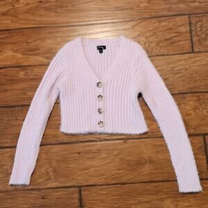 Art Class light pink girls size medium (7-8) crop style sweater